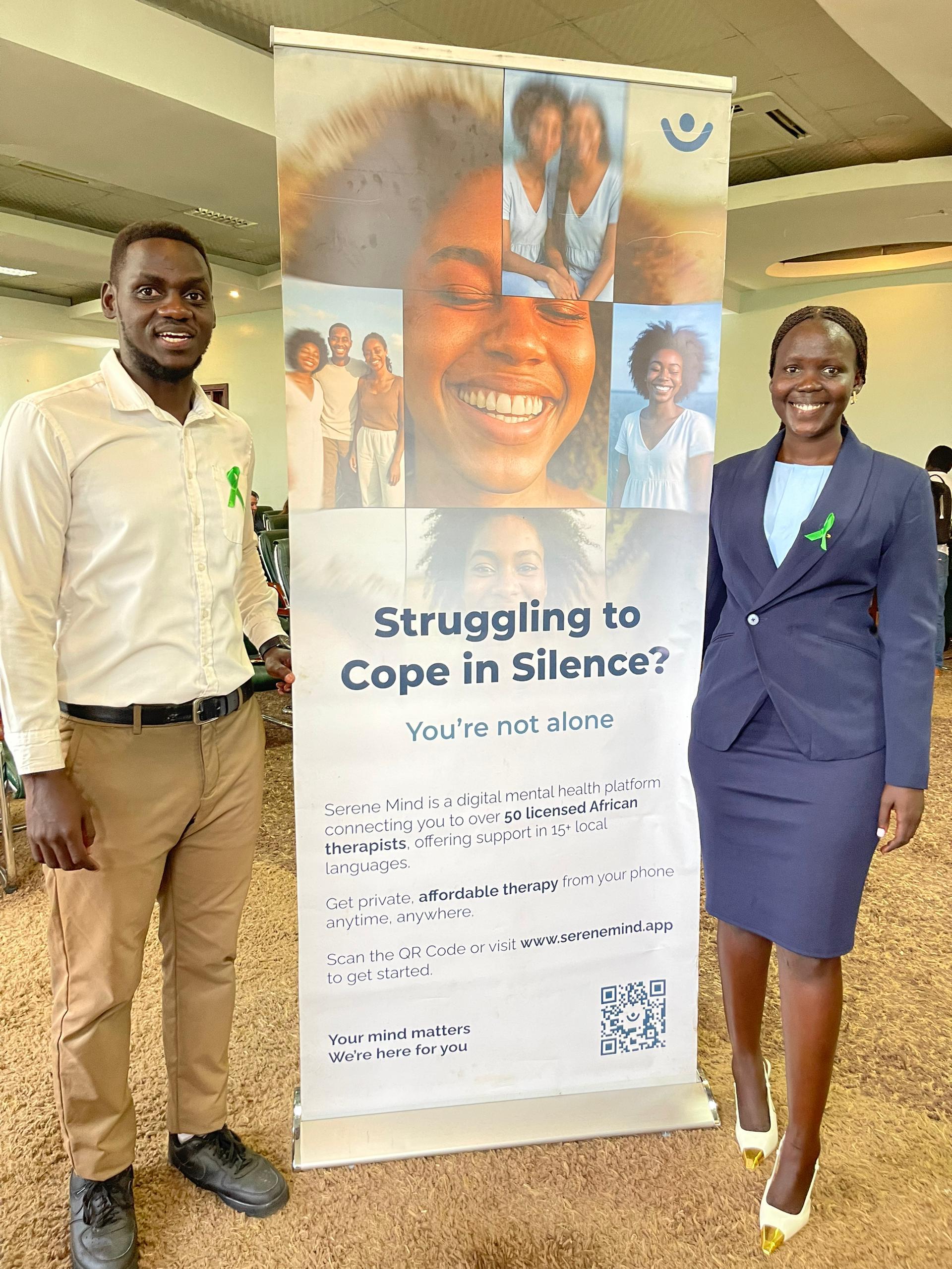 Serene Mind representing mental wellness at a community event