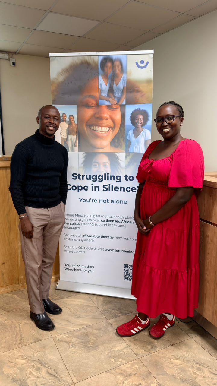 Serene Mind team members at an outreach session
